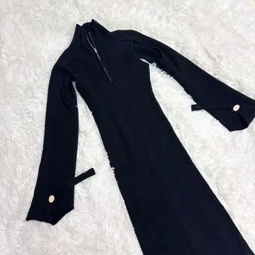 KnuthMarf rib knit one piece 리브 니트 원피스