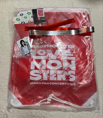 BABYMONSTER 베비몽 SS석 혜택 은색 테이프 포함