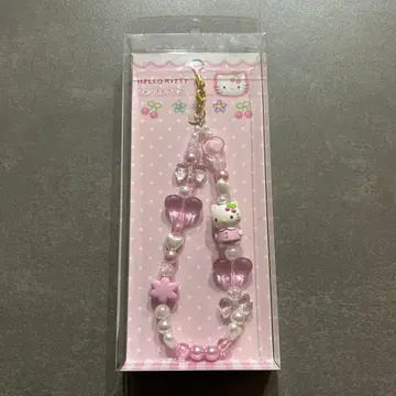 헬로키티 폰 스트랩 체리
