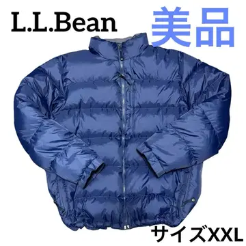 L.L.Bean 다운 자켓 XXL 네이비 고품질 남성용