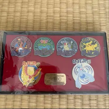 포켓몬 포켓몬스터 밀레니엄 배지 6개 세트 미개봉품