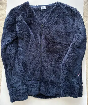 Champion 플리스 자켓 네이비 M