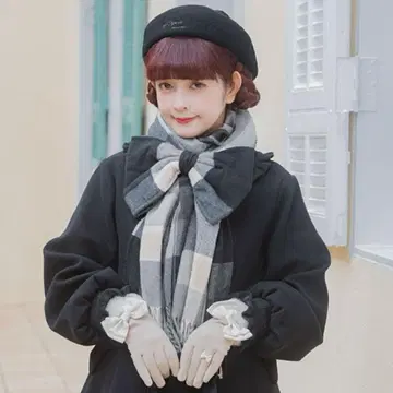 [ 미사용 새상품 ] 시마무라 아오키 미사코 m petit 머플러 스톨