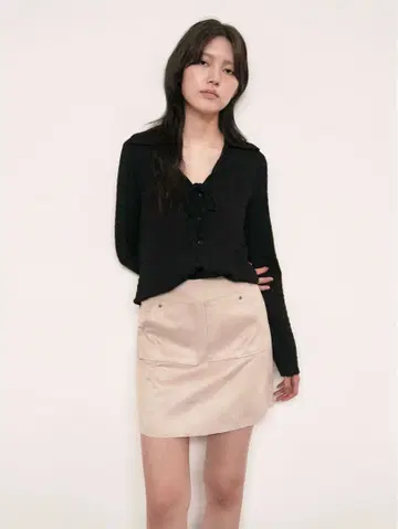 OURO 스웨이드 스커트