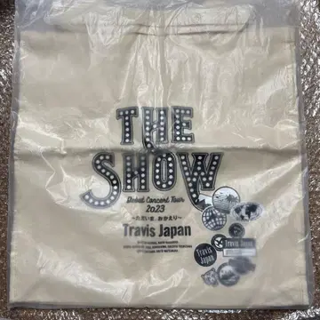 Travis Japan THE SHOW 토트백 토라쟈