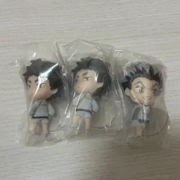 하이큐!! 가챠가챠 코치무이테Fig. 보쿠토 코타로 아카아시 케이지 세트