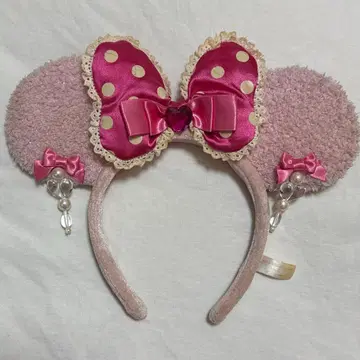 디즈니 미니 핑크 귀찌 머리띠