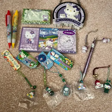 레어 지역 한정 키티 모음 홋카이도 라벤더 오키나와 메모 족쇄 스트랩 등