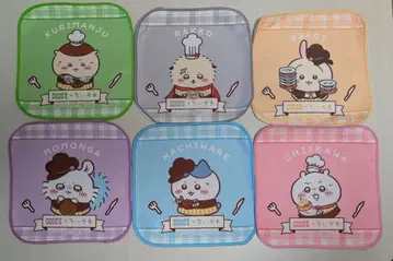 코코스 캐릭터 타월 6장 세트 치이카와