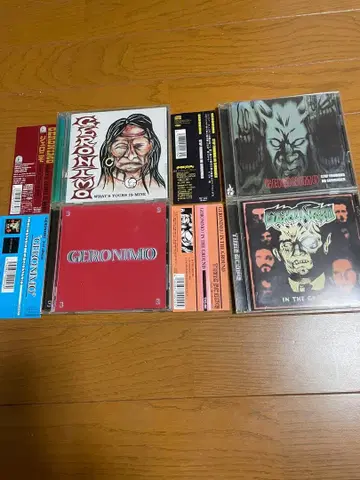 GERONIMO 앨범 CD 하드코어 재팬코어 1st~3rd 맥시