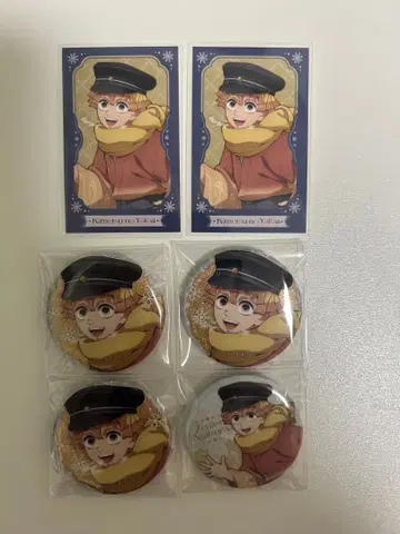 귀멸의 칼날 AGF earlywinter 캔뱃지 브로마이드 젠이츠