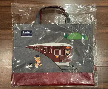 [ 미개봉 새상품 ] 한큐 기차 x familiar 데님백 | 토트백