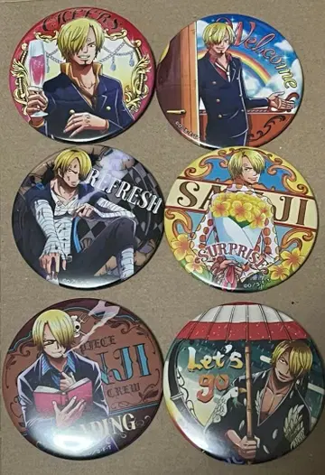 원피스 상디 캔뱃지