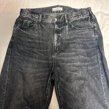 RAGEBLU 라이트 온스/데님 배럴 와이드 팬츠 그레이18