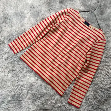 르 미노아 바스크 셔츠 보더 프랑스제 코튼 100%