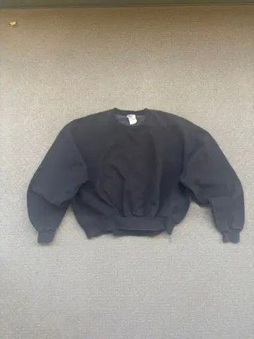 90s~00s jerzees blabk sweat 맨투맨 블랙