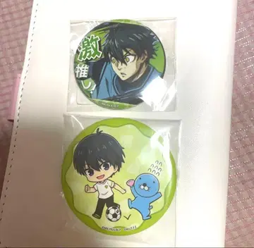 이사기 요이치 캔뱃지 2개 세트