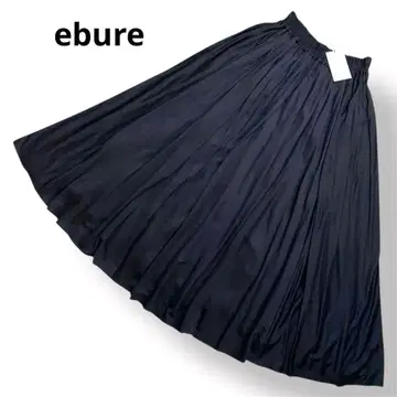 새상품 25년 ebure 볼륨 개더 스커트 롱 맥시 길이 에브르