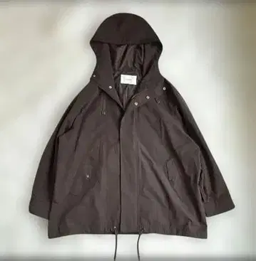 프레임워크 C/PE 후드 미들 블루종 마운틴 후드티 브라운 36