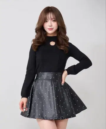 darich 프티 하이넥 DD 니트탑