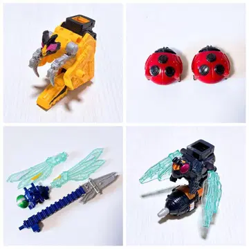 DX 갓 잠자리 사마귀 벌 무당벌레 부품 회수 정크 킹오쟈