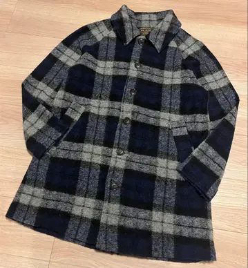 MR.OLIVE 미스터 올리브 옴브레 울 코트 M 구제 의류