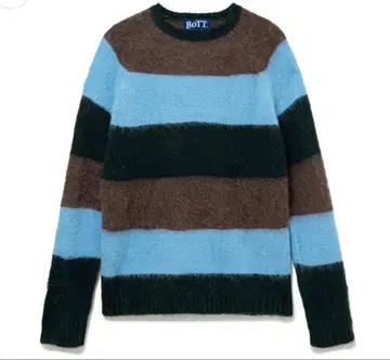 BoTT 스트라이프 모헤어 니트 L