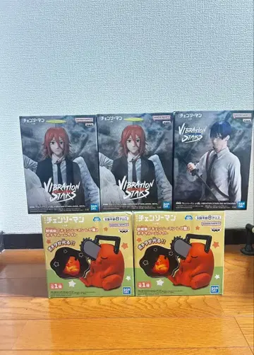 체인소맨 피규어 묶음 판매 5세트