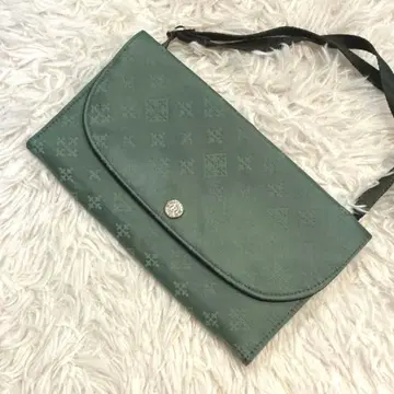 [컨디션 최상] russet 월렛 포쉐트(Z-631) 그린