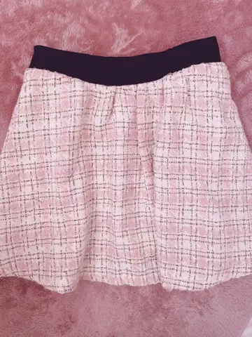 MA*RS 마즈 라메 트위드 스커트