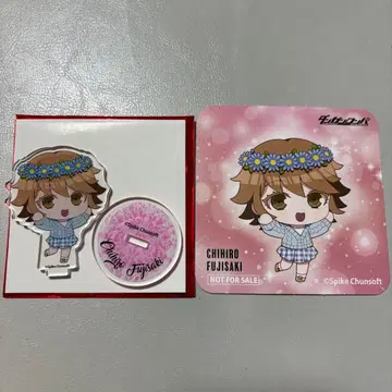 단간론파 후지사키 치히로 아크릴 스탠드 콜라보 카페 goodspoon