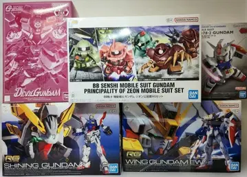건담 프라모델 데빌 건담 & RG 2종 샤이닝 건담 윙 건담