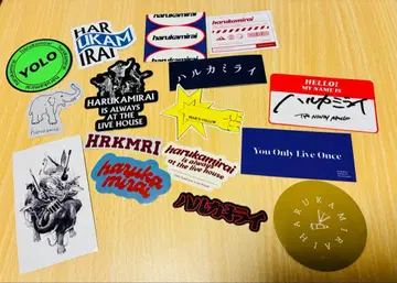 하루카미라이 스티커 세트