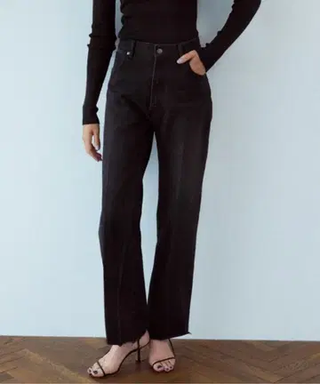 gallardagalante 가공 데님 팬츠 사이즈 0