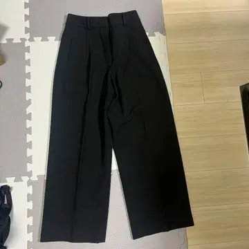 플라스테 블랙 웜 리저브 와이드 팬츠 M