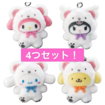 산리오 포근포근 스노우 표시 액세서리 쿠로미 마이멜로디 시나몬