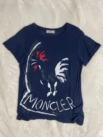 MONCLER 네이비 T셔츠 프린트