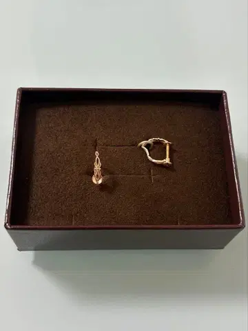 agete K10 귀찌 골드