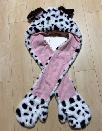 디즈니 머플러 머플러 캡 101마리 강아지