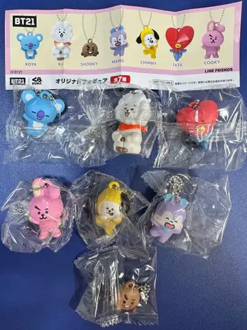 쿠라스시 BT21 콜라보 BTS 피규어 전종