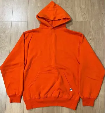 80s 90s Russell Athletic 후드티 오렌지 L 사이즈