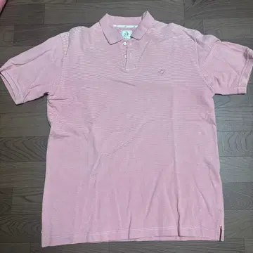 [골프 애호가 추천] ZOY 핑크 보더 피케 셔츠