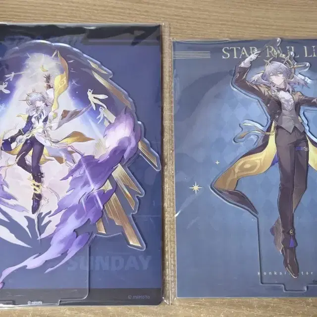 스타레일 선데이 아크릴 스탠드 2종