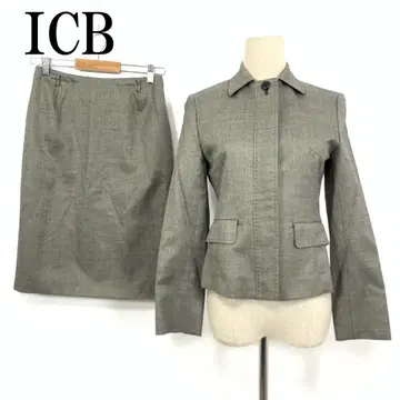 LA5225 ICB 아이씨비 실크 스커트 셋업 그레이 11