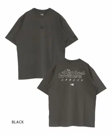 새상품 뉴에라 케미컬 브라더스 콜라보 T셔츠 빔즈 애로우즈