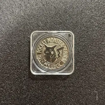 포켓몬 배틀 코인 피카츄 실버 반다이 초기