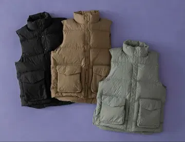 스노우피크 리사이클 나일론 다운 베스트 스노우피크 구제 의류