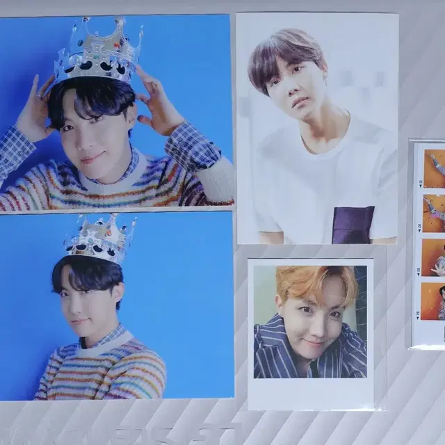 택배 무료배송)방탄소년단 호석 포카(75장)일괄양도