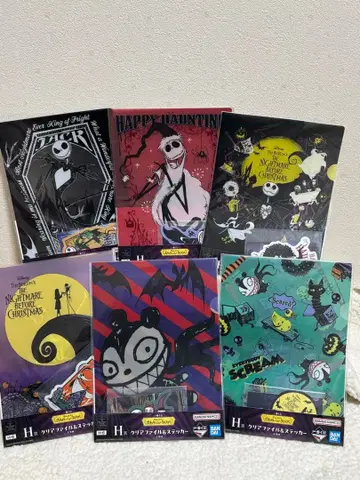 제일복권 나이트메어 비포어 크리스마스 H상 6점 세트