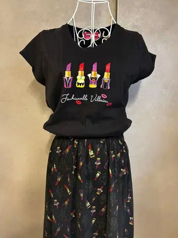 즉시 구매 OK 도쿄 디즈니 리조트 빌런 튤 원피스/589